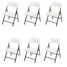 Load image into Gallery viewer, GX Heavy-Duty Foldable Chairs set of 6 – Durable, Comfortable Seating for Festivals and Receptions