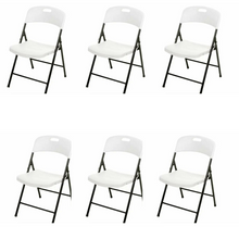 Load image into Gallery viewer, GX Heavy-Duty Foldable Chairs set of 6 – Durable, Comfortable Seating for Festivals and Receptions
