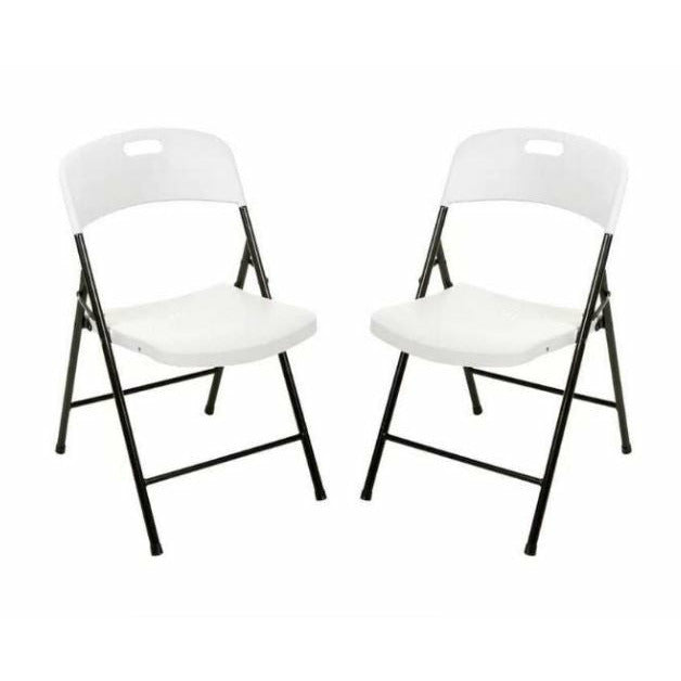 GX Heavy-Duty Foldable Chairs set of 2 – Durable, Comfortable Seating for Festivals and Receptions