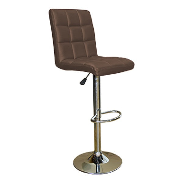 Imprezza Block Design Barstool - Brown