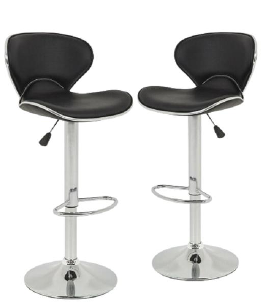 Sports bucket Barstools- Set of 2 - Available in Black and Red